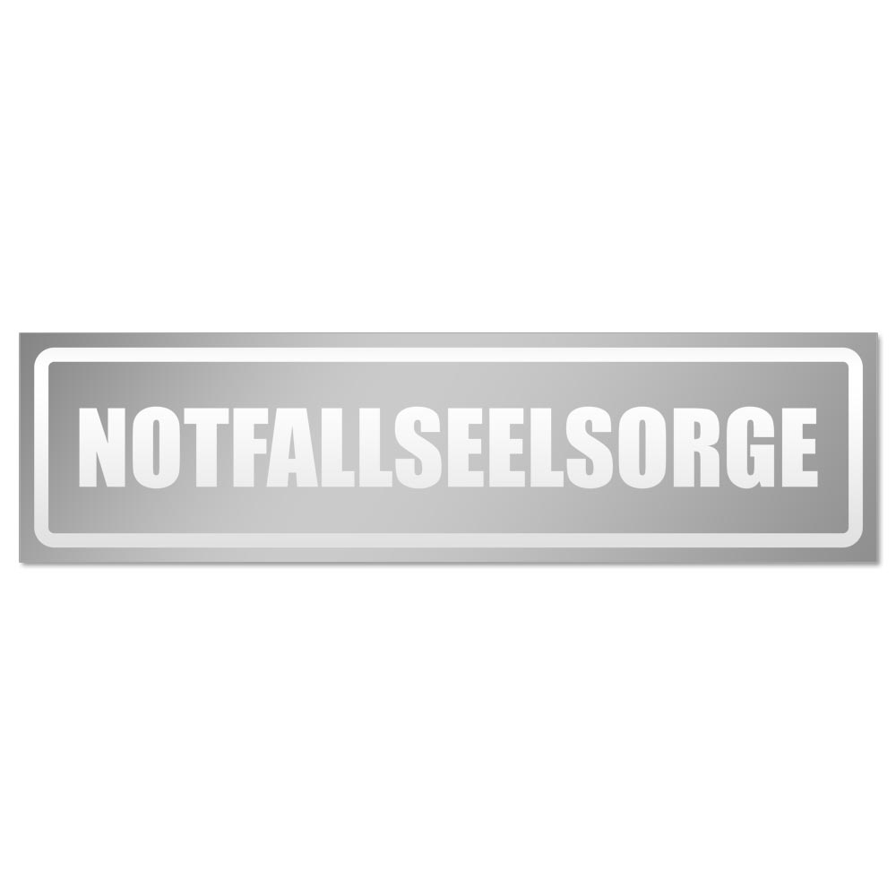 Notfallseelsorge invertiert Magnetschild Schild magnetisch - Picture 11 of 25