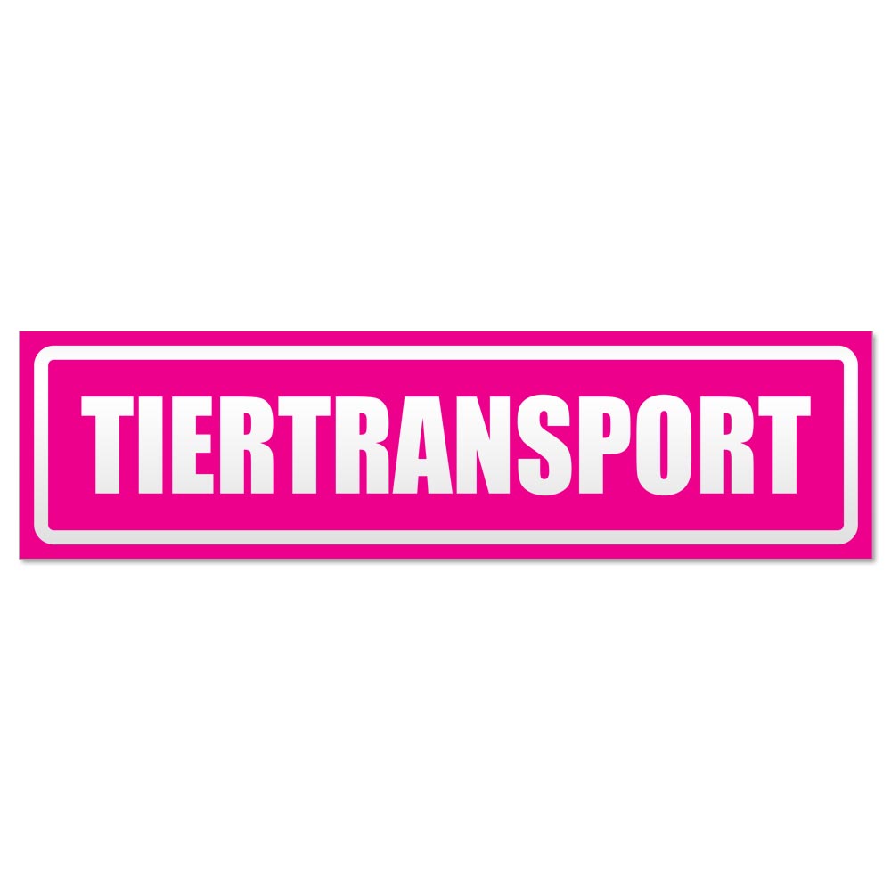 Tiertransport invertiert Magnetschild Schild magnetisch - Picture 13 of 25