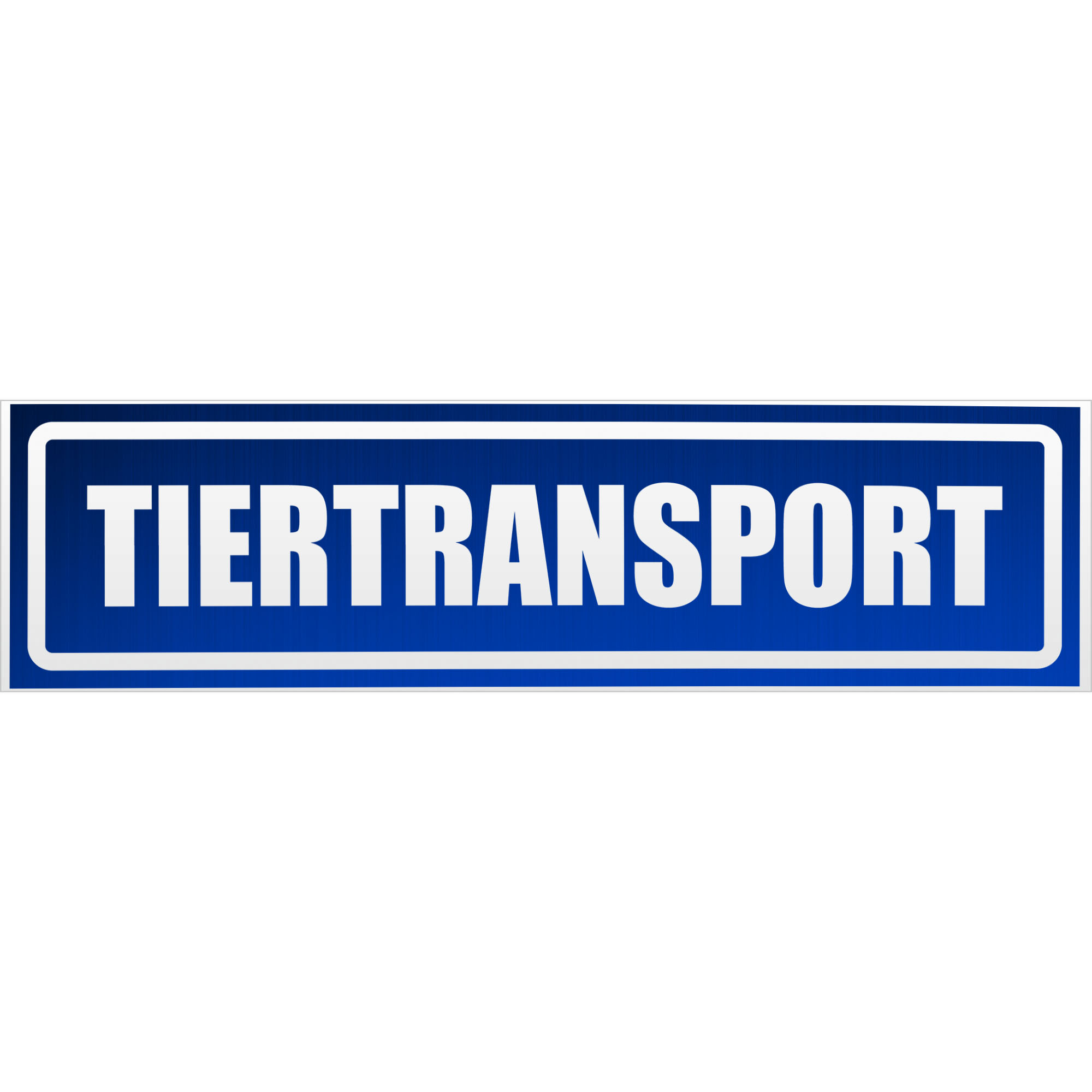 Tiertransport invertiert Magnetschild Schild magnetisch - Picture 24 of 25