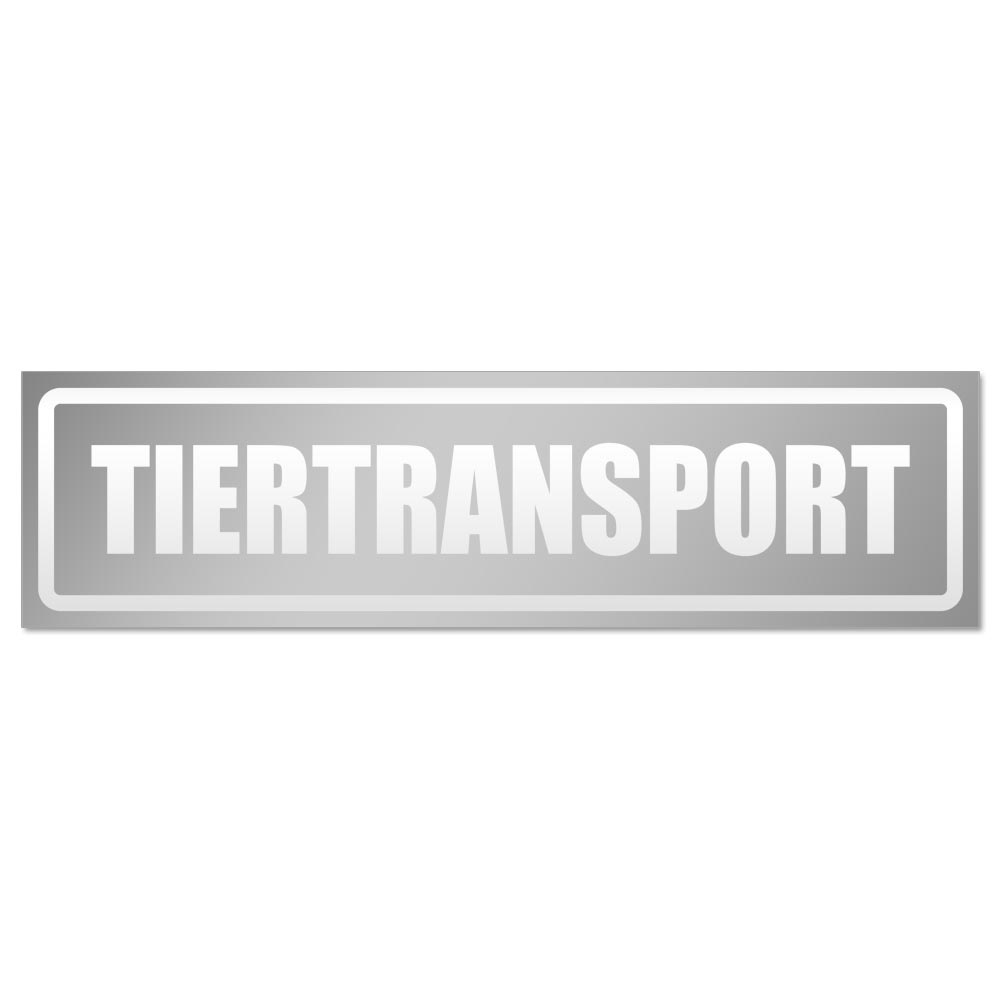 Tiertransport invertiert Magnetschild Schild magnetisch - Picture 11 of 25