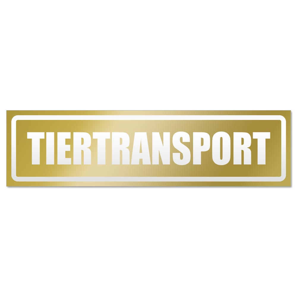 Tiertransport invertiert Magnetschild Schild magnetisch - Picture 12 of 25