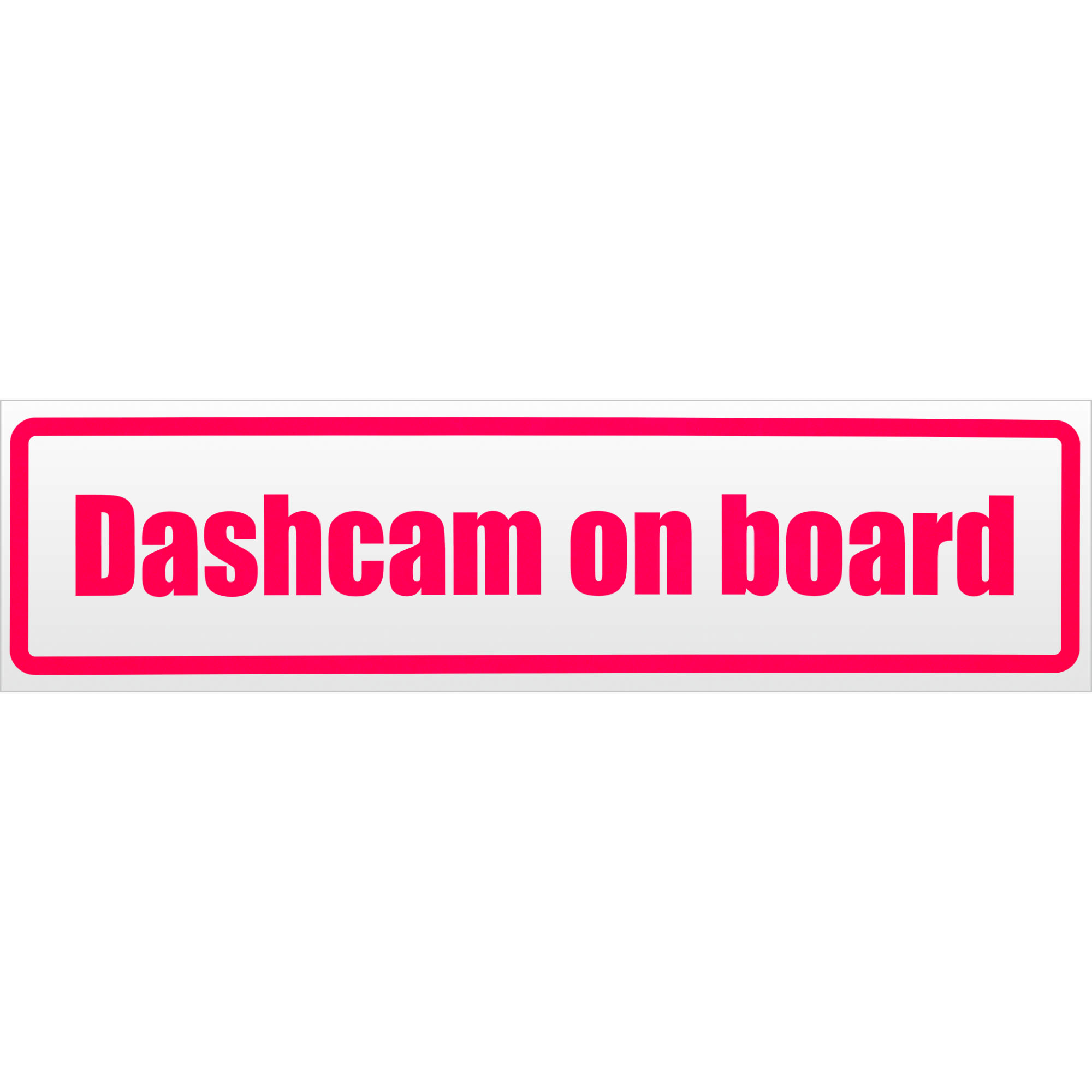 Dashcam Pour on Board Warning Aimant Bouclier Bouclier Magnétique
