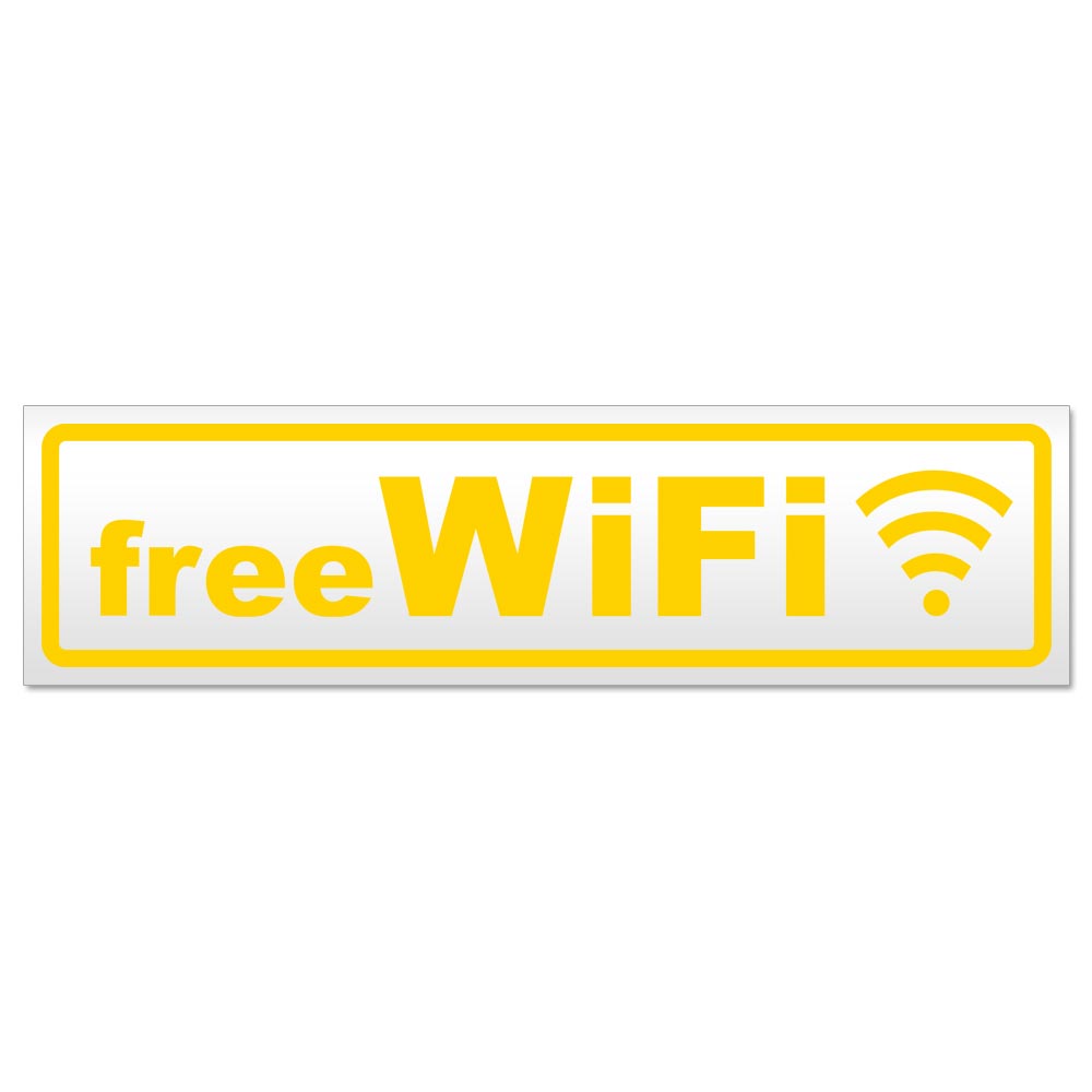 Free Wifi Magnetschild Schild magnetisch - Picture 5 of 25