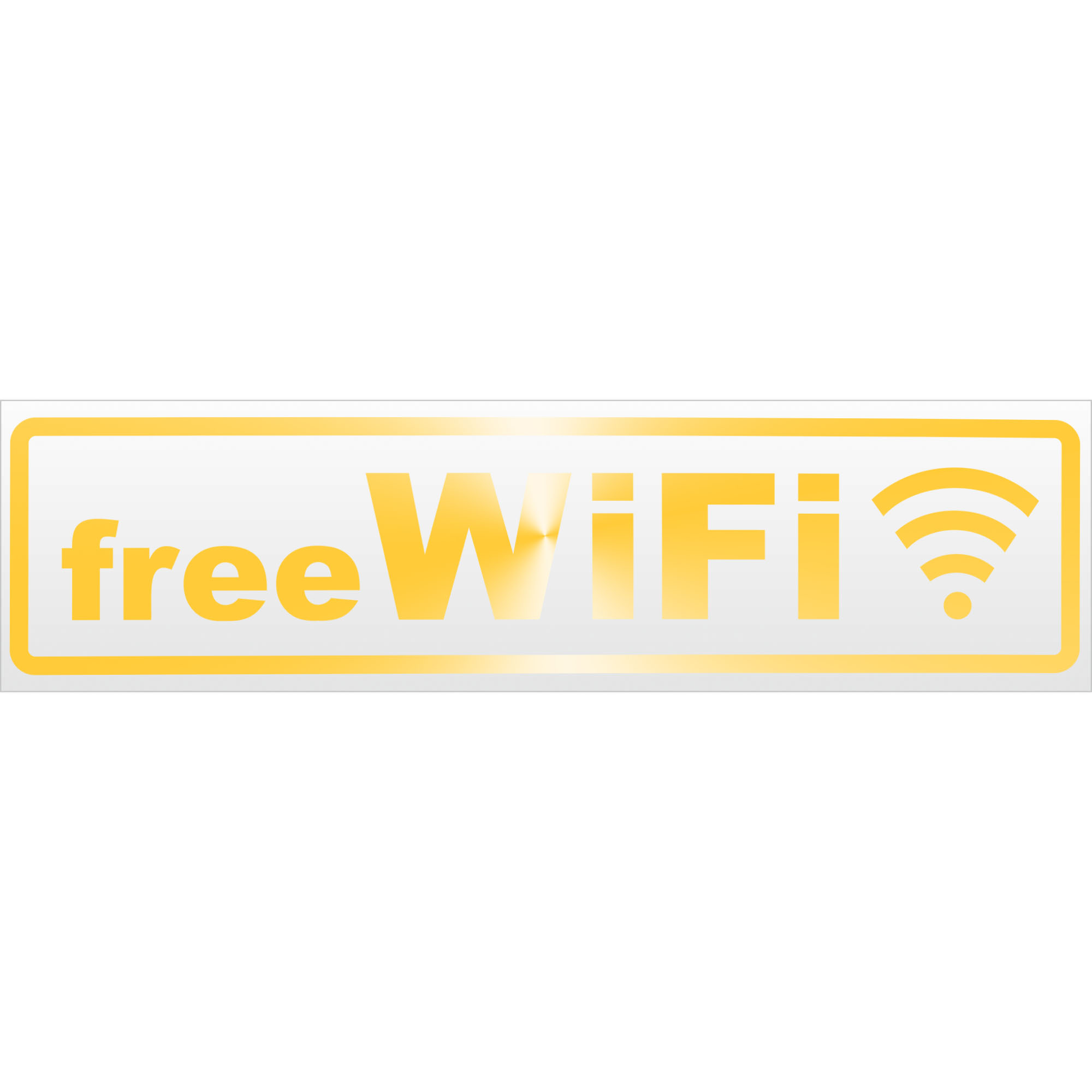 Free Wifi Magnetschild Schild magnetisch - Picture 21 of 25