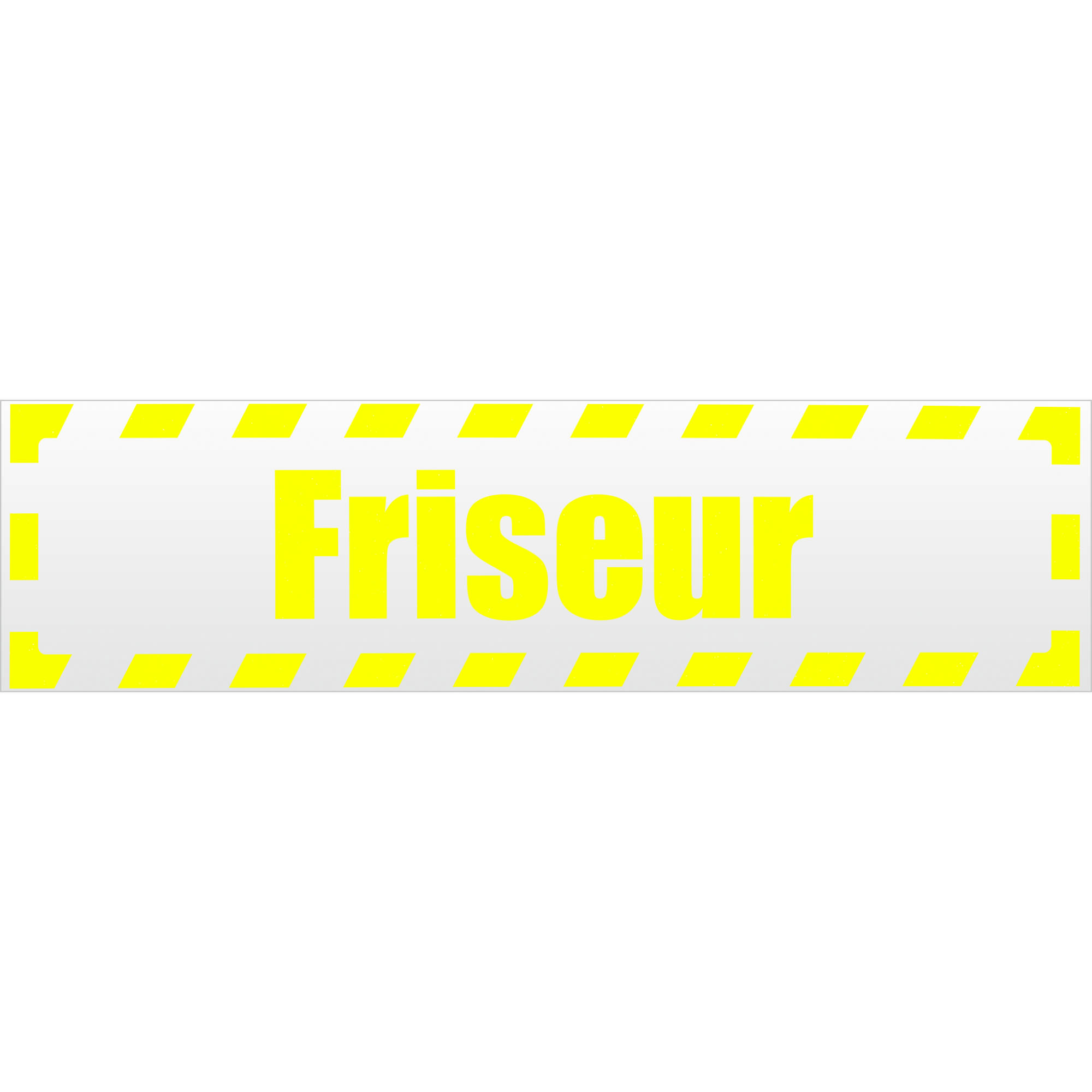 Friseur gestreift Magnetschild Schild magnetisch - Picture 16 of 25