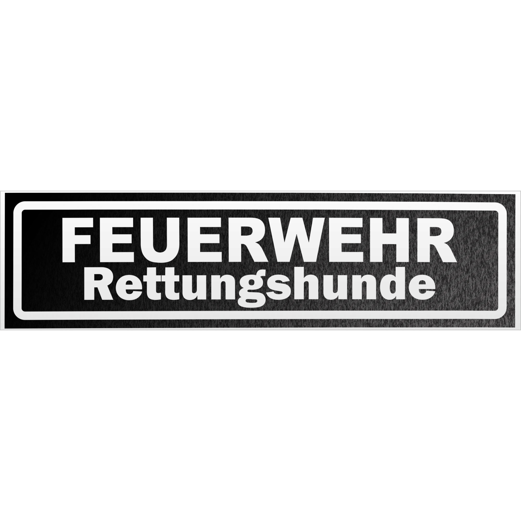 Feuerwehr Rettungshunde invertiert Magnetschild Schild magnetisch - Picture 23 of 25