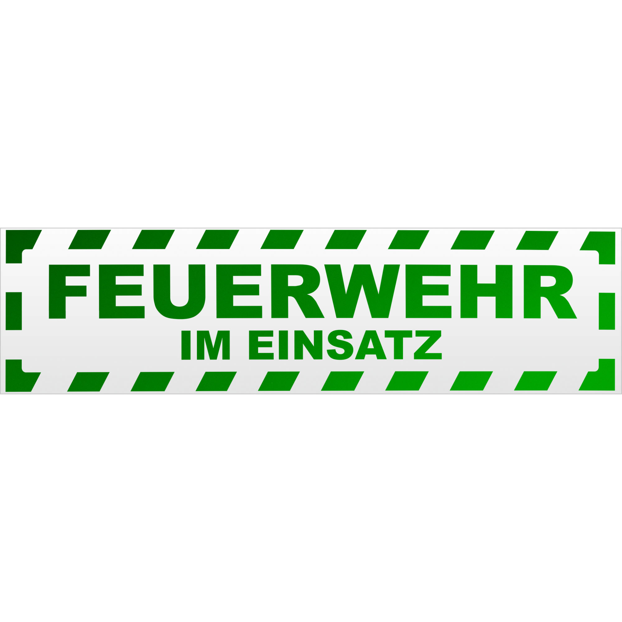 Feuerwehr im Einsatz gestreift Magnetschild Schild magnetisch - Picture 23 of 25