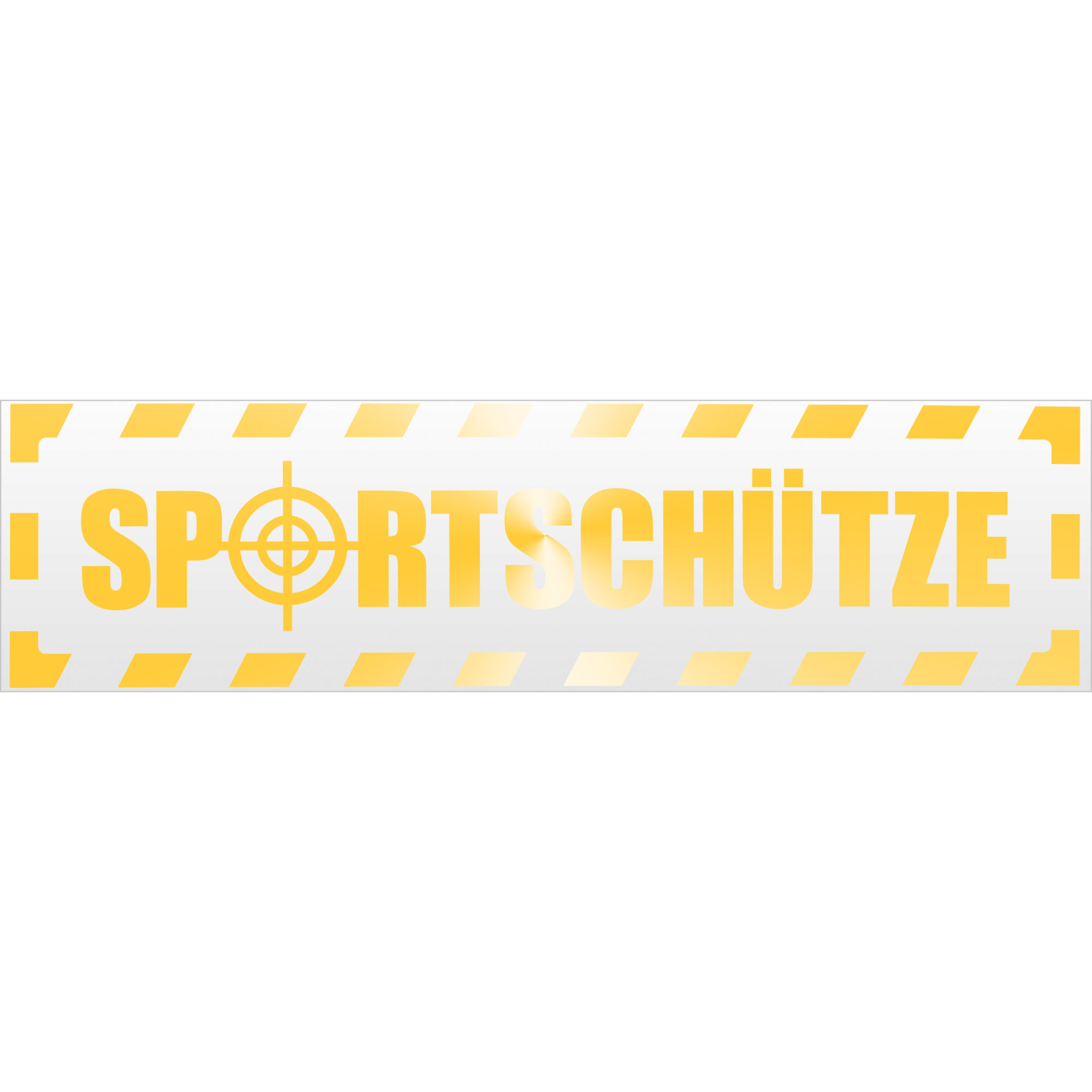 Sportschütze gestreift Magnetschild Schild magnetisch - Picture 21 of 25