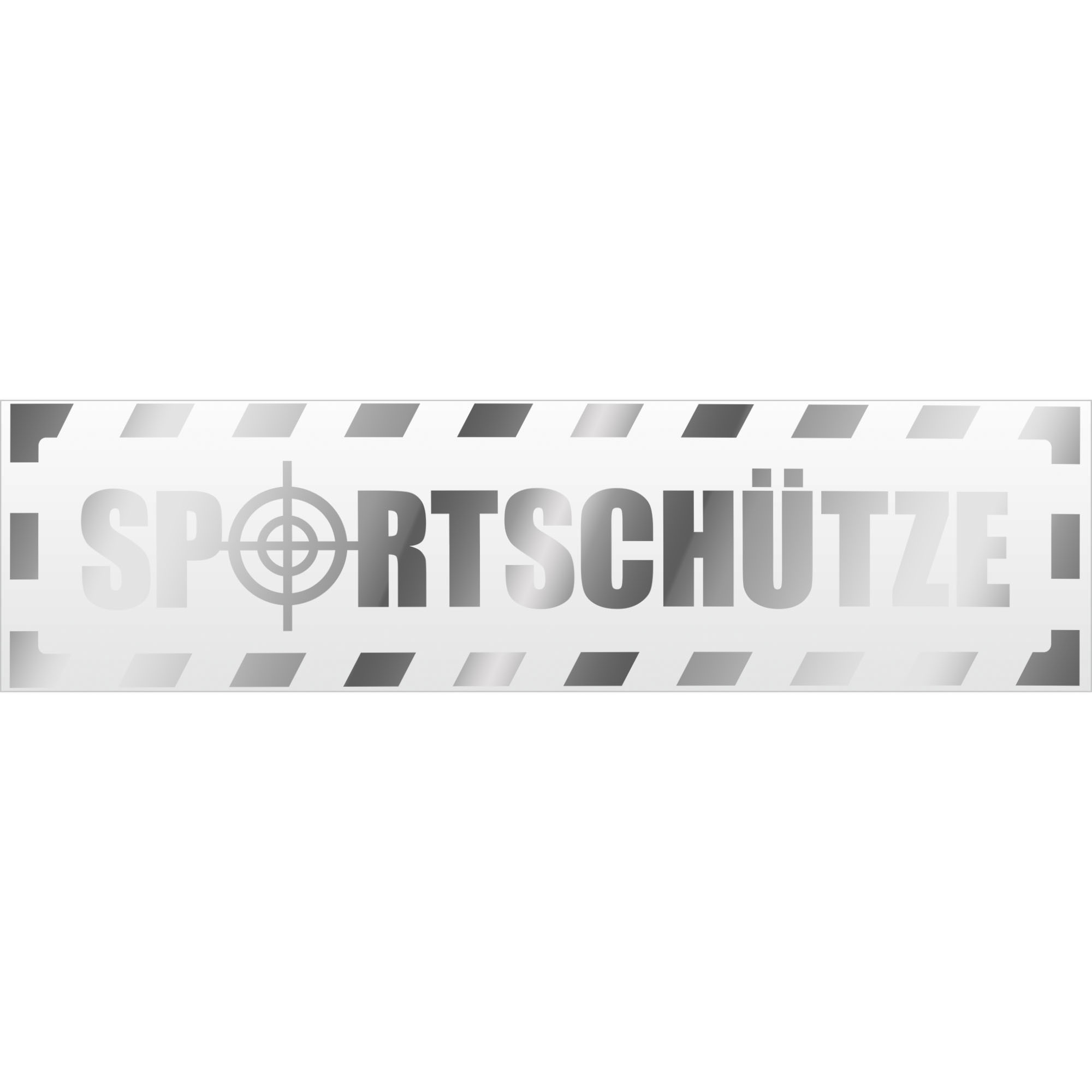 Sportschütze gestreift Magnetschild Schild magnetisch - Picture 20 of 25