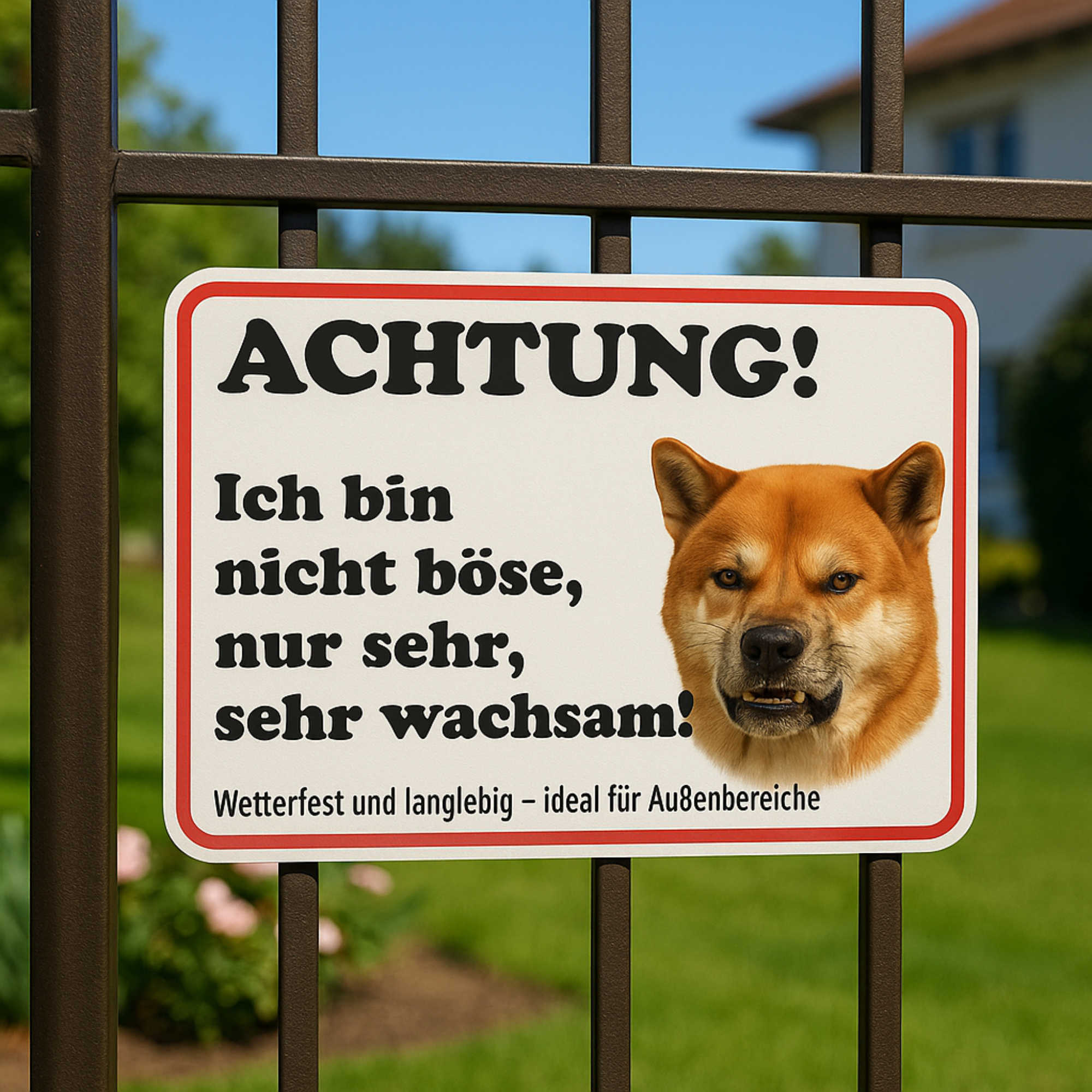 Schild Kangal Hund - Alu Schild 0,5mm wetterfest, lustiges Geschenk Spruch - Picture 10 of 120