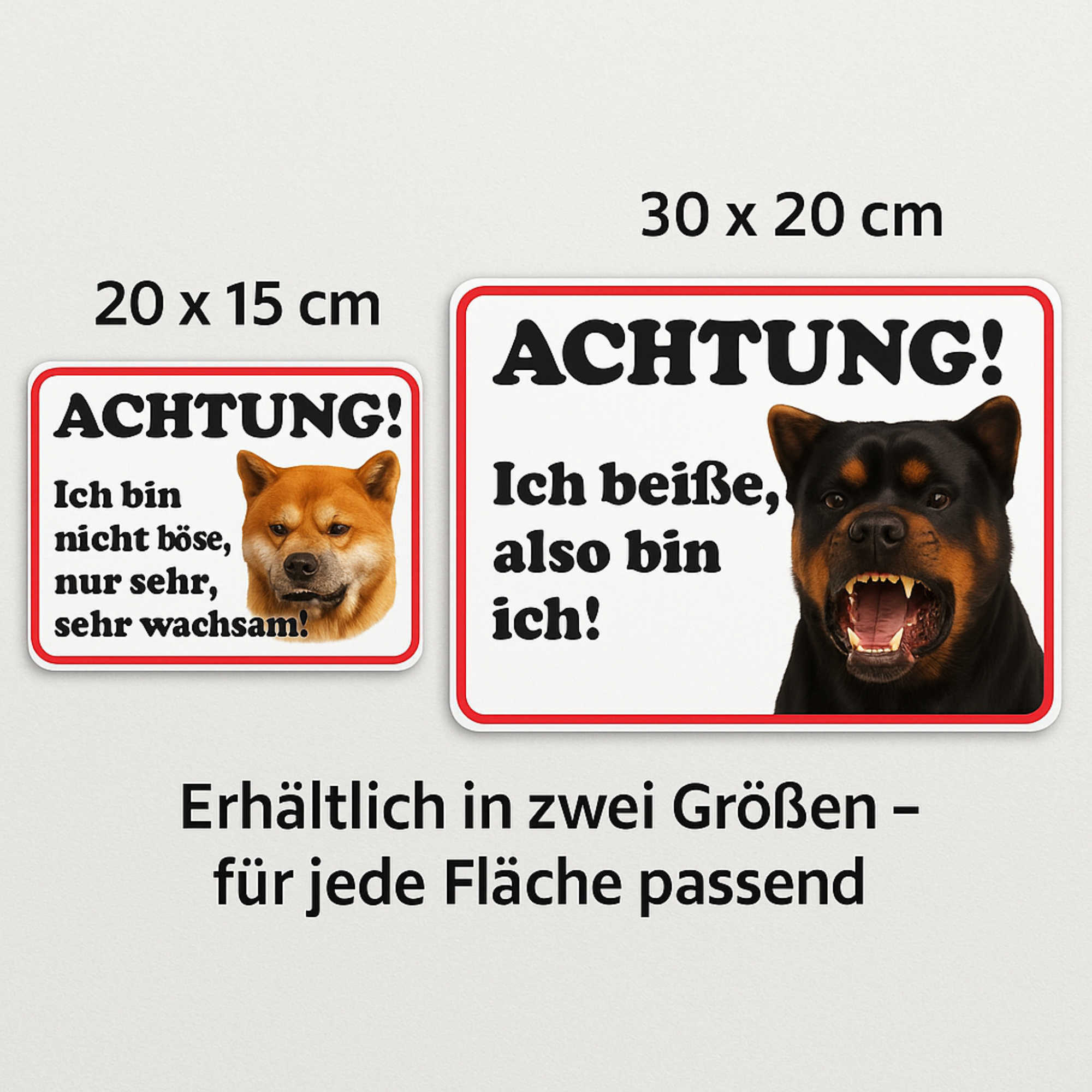 Schild Kangal Hund - Alu Schild 0,5mm wetterfest, lustiges Geschenk Spruch - Picture 12 of 120