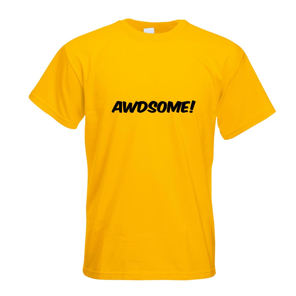 AWDsome! T-Shirt Motiv bedruckt Funshirt Design Print - Picture 8 of 19