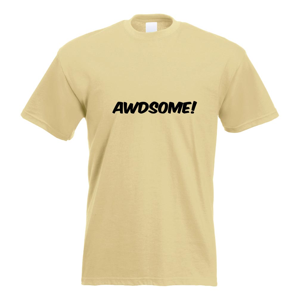 AWDsome! T-Shirt Motiv bedruckt Funshirt Design Print - Picture 12 of 19
