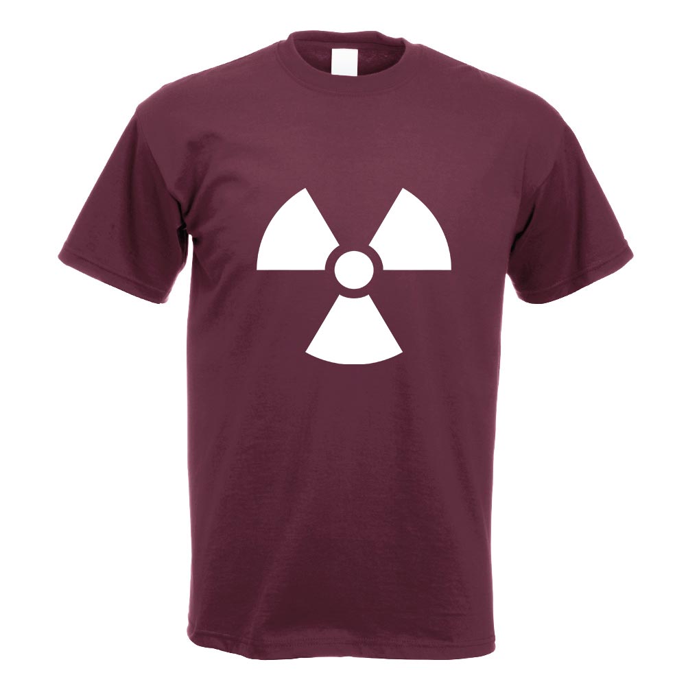 Radioaktiv T-Shirt Motiv bedruckt Funshirt Design Print - Bild 12 von 19