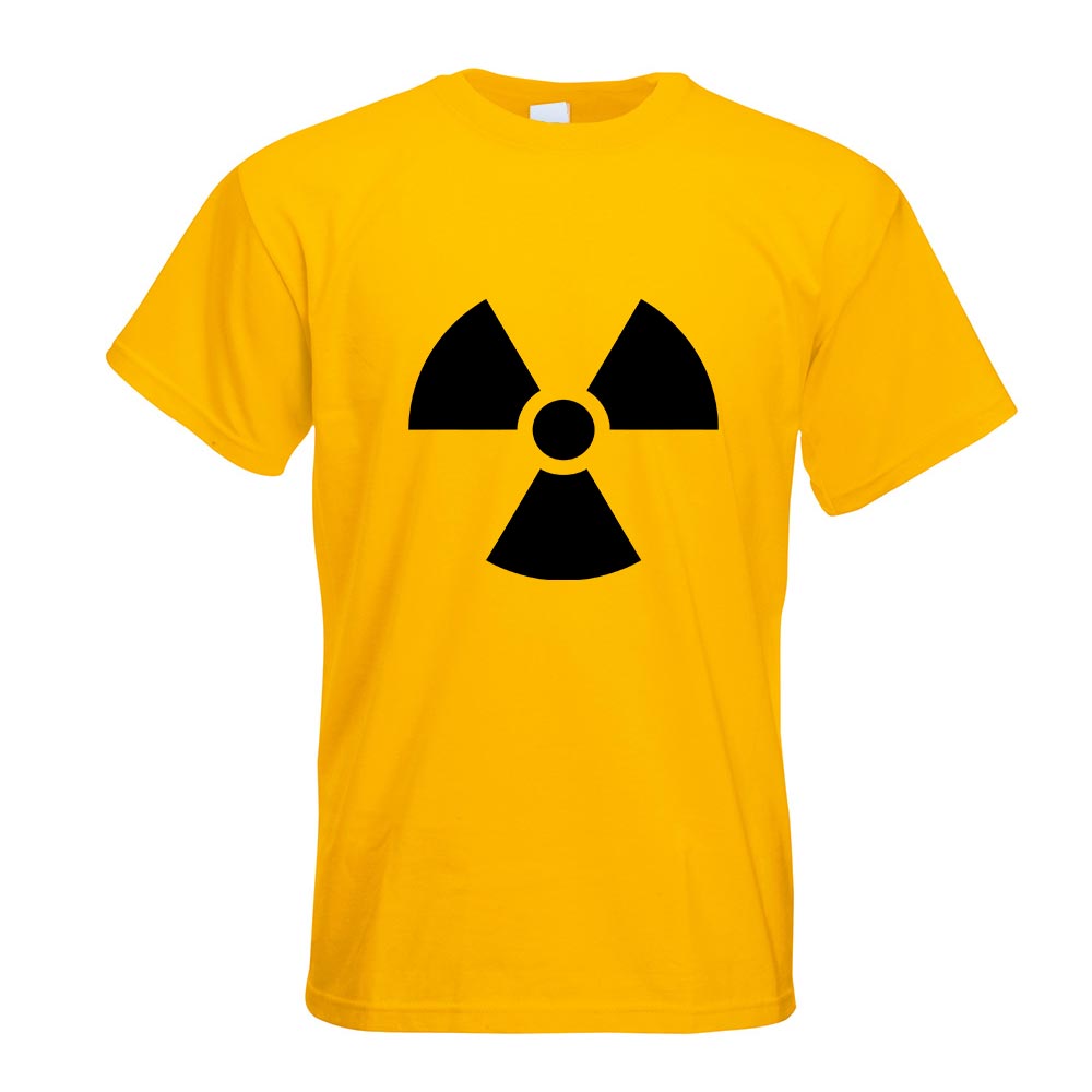 Radioaktiv T-Shirt Motiv bedruckt Funshirt Design Print - Bild 15 von 19