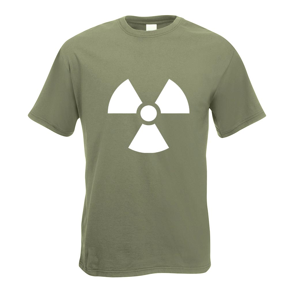 Radioaktiv T-Shirt Motiv bedruckt Funshirt Design Print - Bild 8 von 19