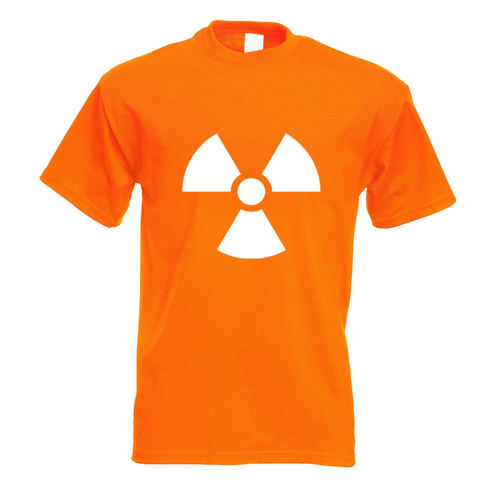 Radioaktiv T-Shirt Motiv bedruckt Funshirt Design Print - Bild 18 von 19