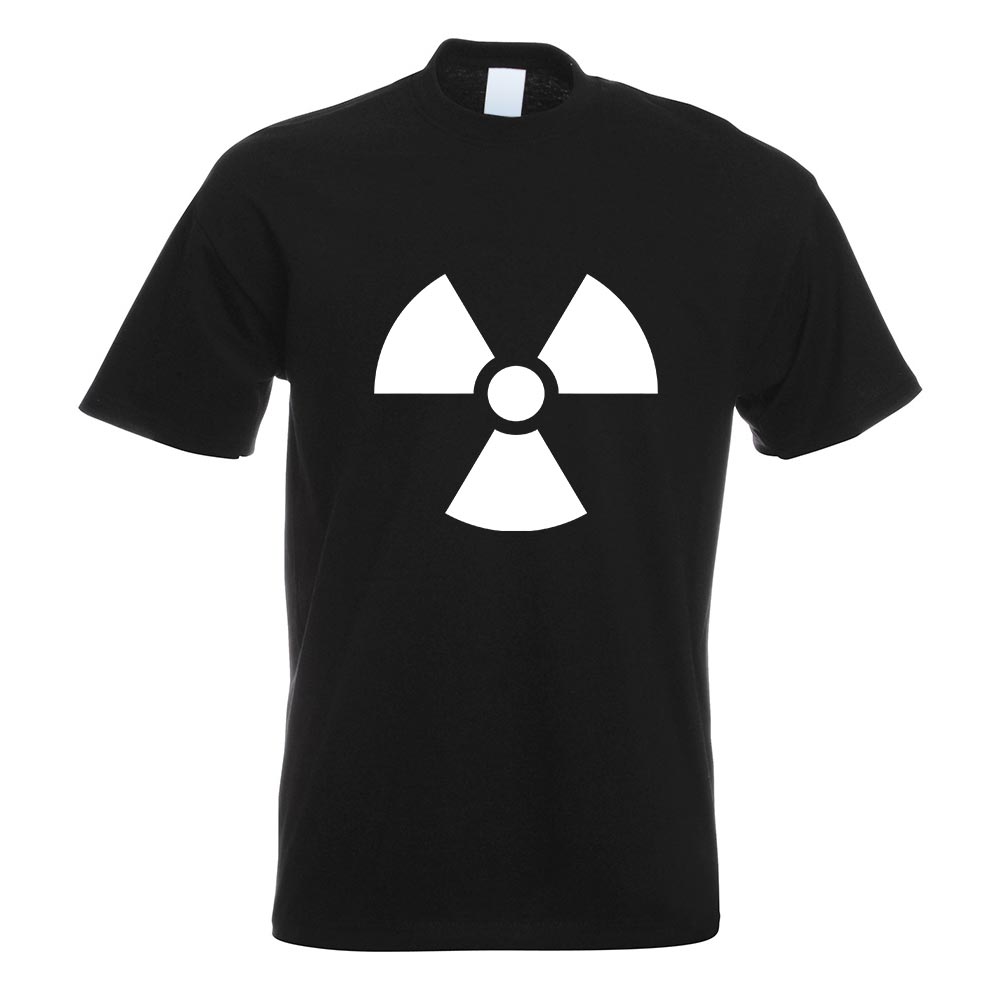 Radioaktiv T-Shirt Motiv bedruckt Funshirt Design Print - Bild 10 von 19