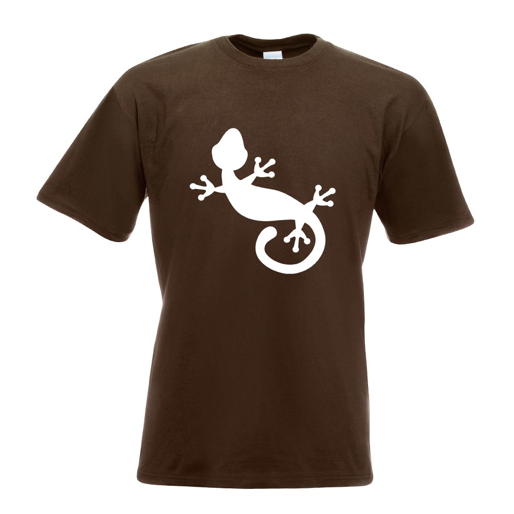 Gecko Motiv 1 T-Shirt Motiv bedruckt Funshirt Design Print - Picture 6 of 19