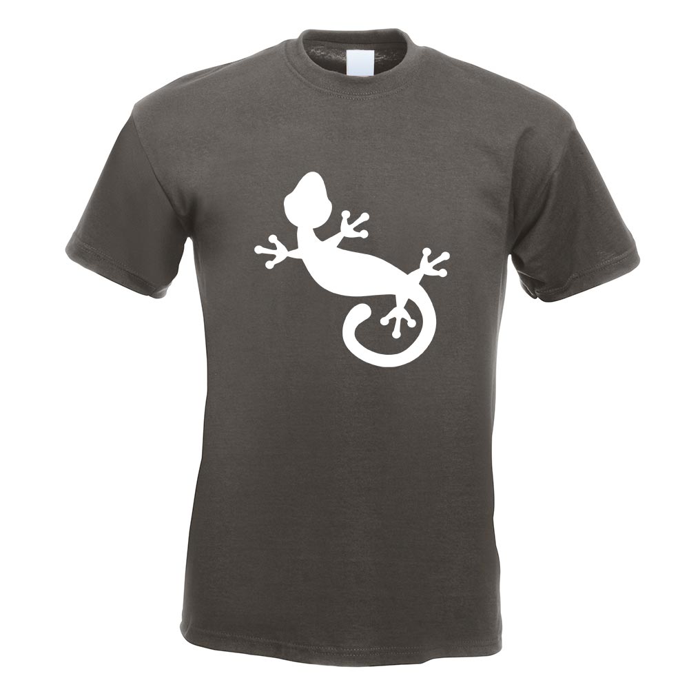 Gecko Motiv 1 T-Shirt Motiv bedruckt Funshirt Design Print - Picture 9 of 19