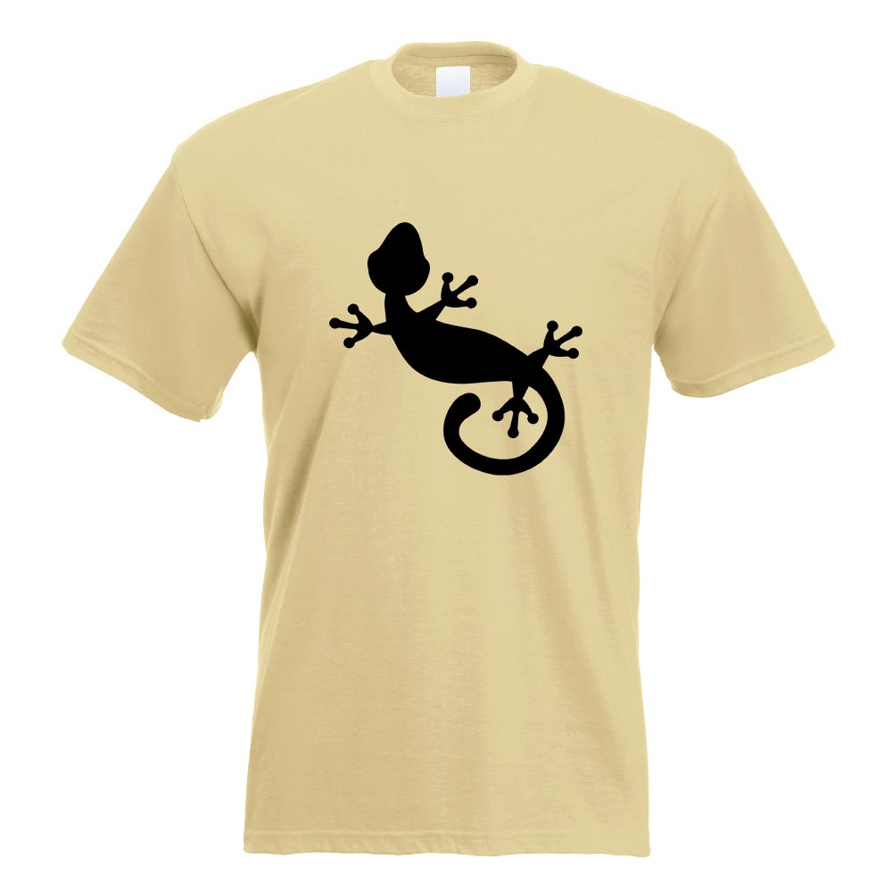 Gecko Motiv 1 T-Shirt Motiv bedruckt Funshirt Design Print - Picture 12 of 19