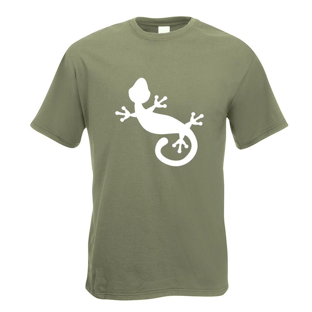 Gecko Motiv 1 T-Shirt Motiv bedruckt Funshirt Design Print - Picture 14 of 19