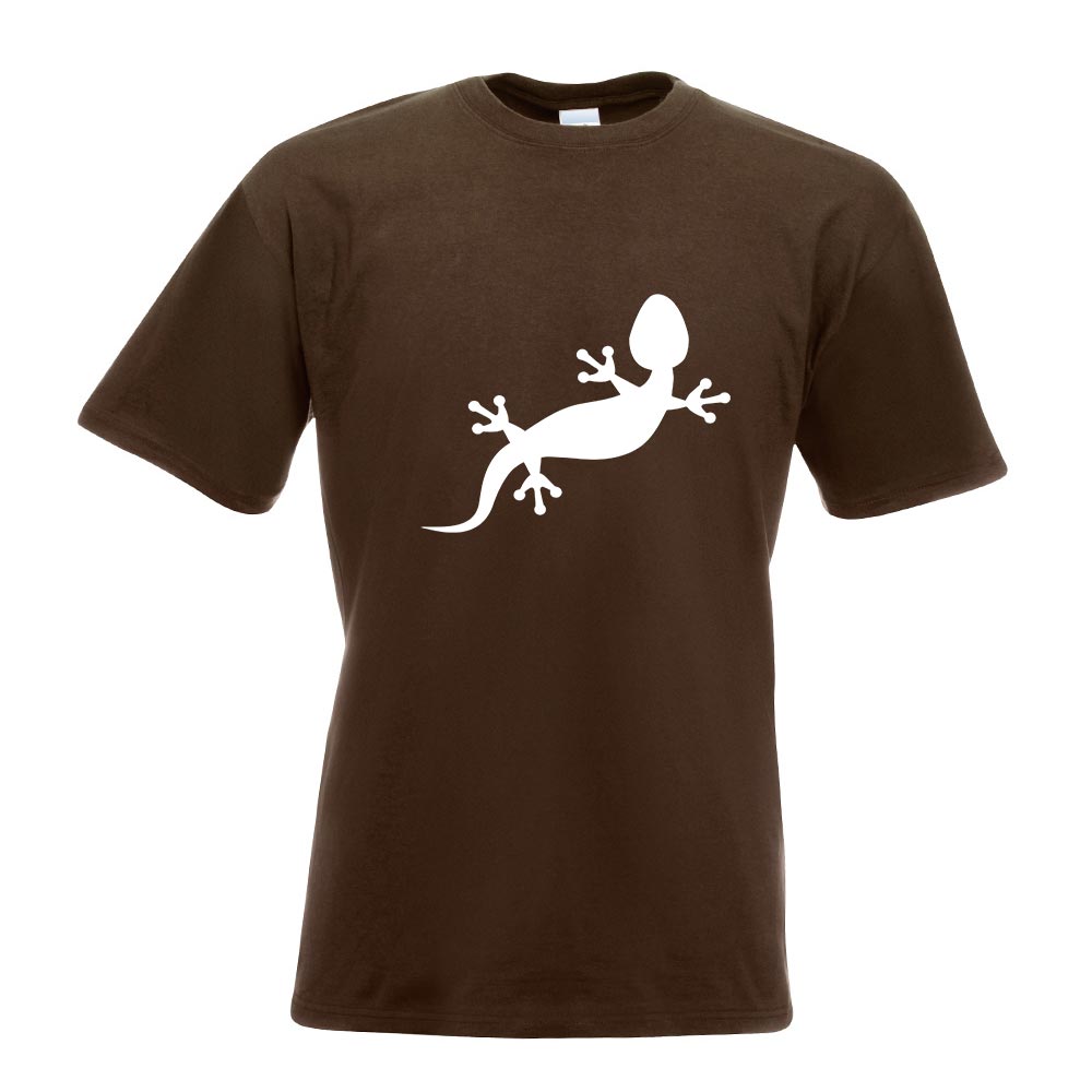 Gecko Motiv 2 T-Shirt Motiv bedruckt Funshirt Design Print - Picture 13 of 19