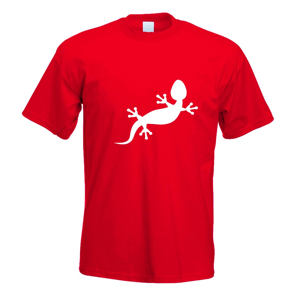 Gecko Motiv 2 T-Shirt Motiv bedruckt Funshirt Design Print - Picture 9 of 19