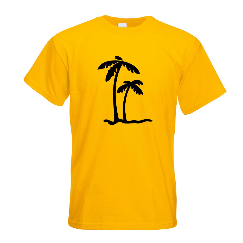 Palmen T-Shirt Motiv bedruckt Funshirt Design Print - Picture 15 of 19