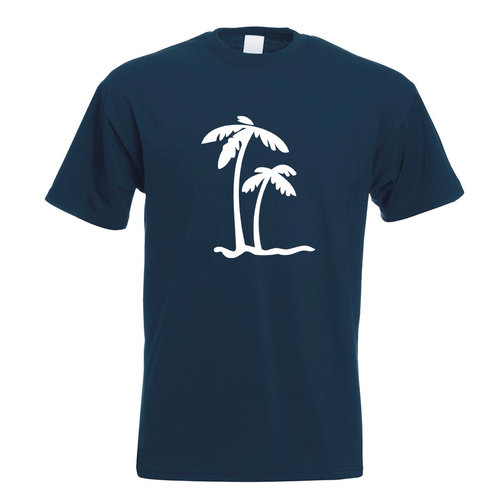 Palmen T-Shirt Motiv bedruckt Funshirt Design Print - Picture 7 of 19