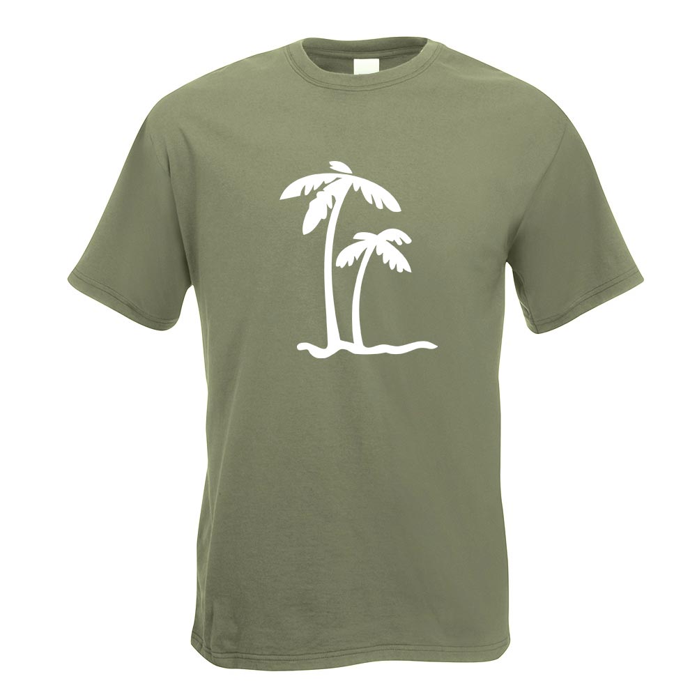 Palmen T-Shirt Motiv bedruckt Funshirt Design Print - Picture 8 of 19