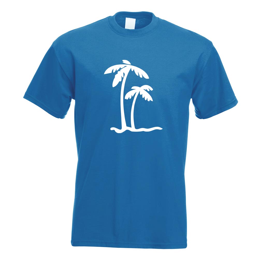 Palmen T-Shirt Motiv bedruckt Funshirt Design Print - Picture 19 of 19