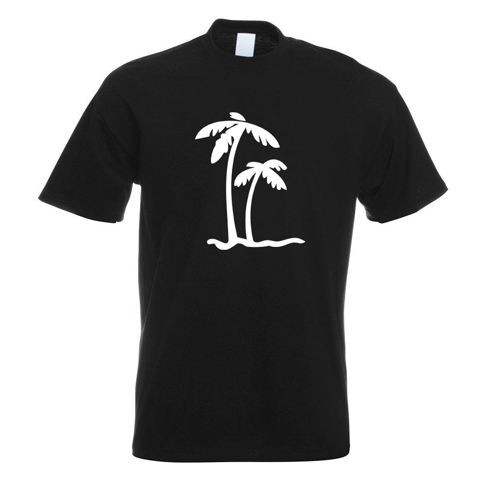 Palmen T-Shirt Motiv bedruckt Funshirt Design Print - Picture 10 of 19