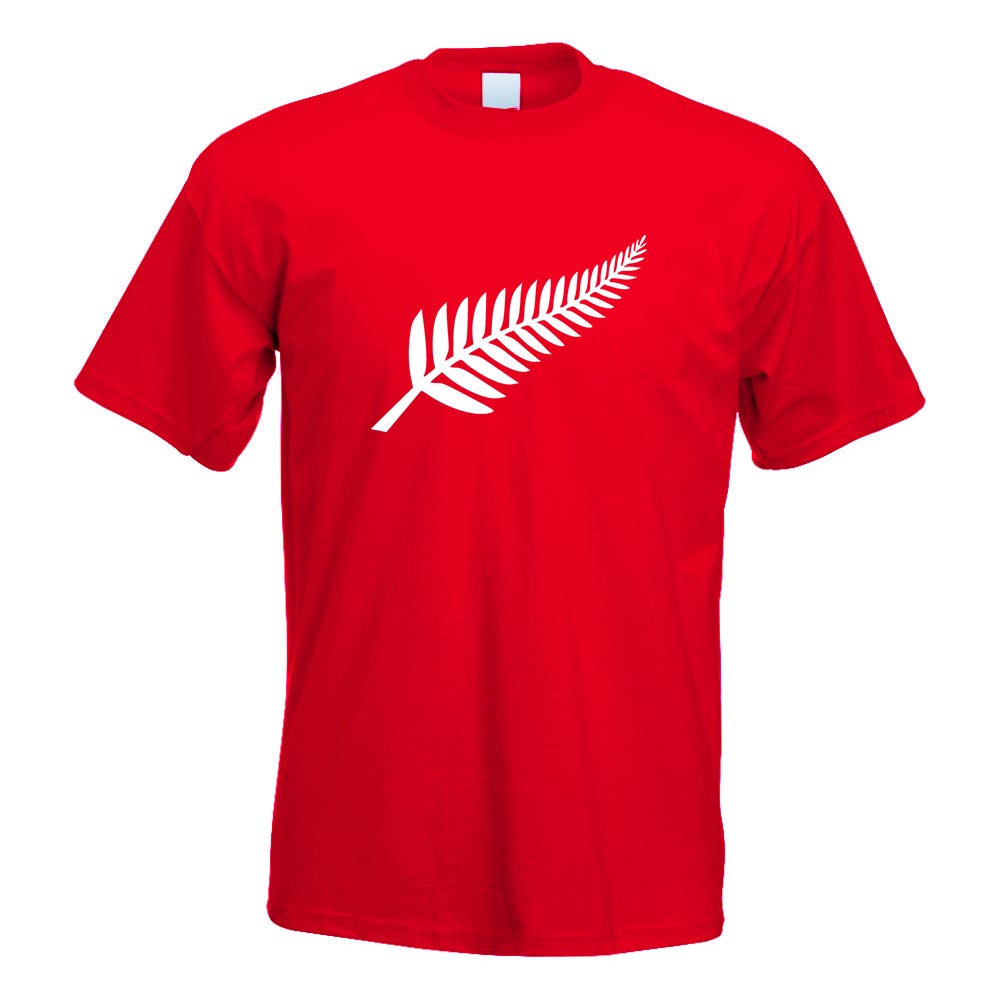 T-Shirt Imprimé Design Fun Kiwi De La Fougère Argentée / Nouvelle-Zélande - Picture 16 of 19