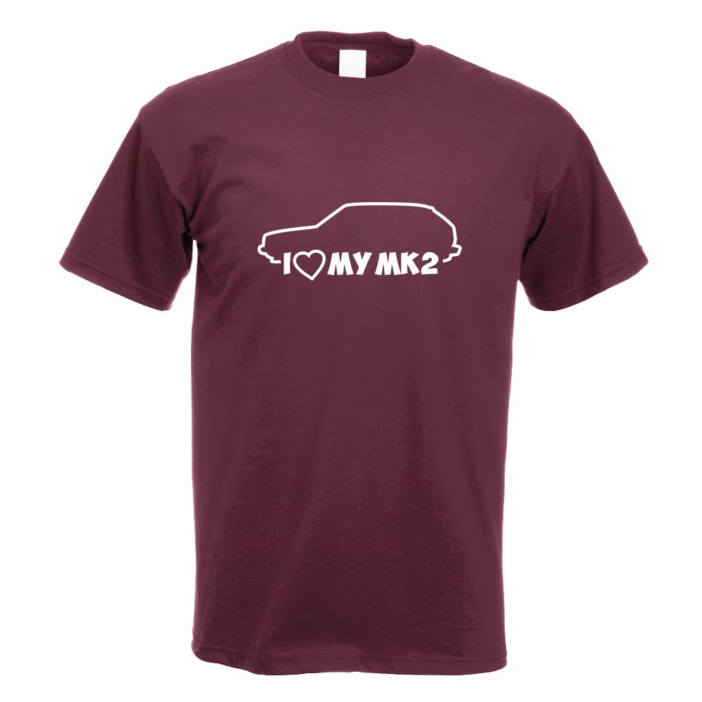 I Love my MK2 T-Shirt Motiv bedruckt Funshirt Design Print - Picture 5 of 19