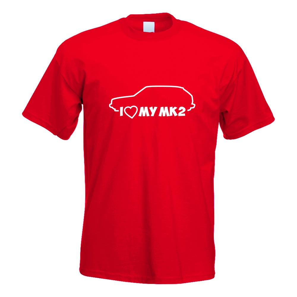 I Love my MK2 T-Shirt Motiv bedruckt Funshirt Design Print - Picture 16 of 19