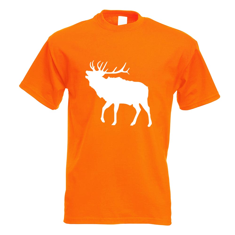 Hirsch Rentier Reh T-Shirt Motiv bedruckt Funshirt Design Print - Picture 18 of 19