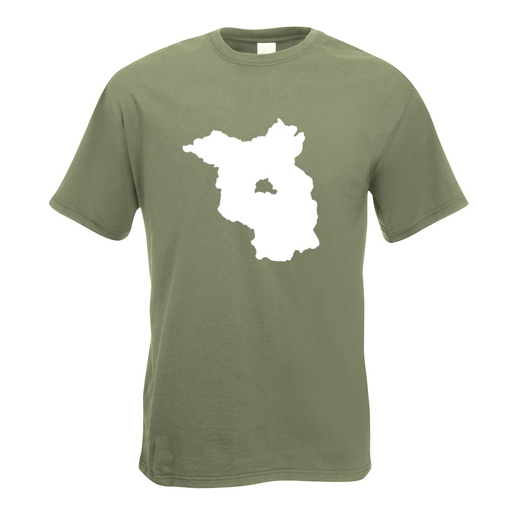 Brandenburg Deutschland Silhouette T-Shirt Motiv bedruckt Funshirt Design Print - Picture 14 of 19