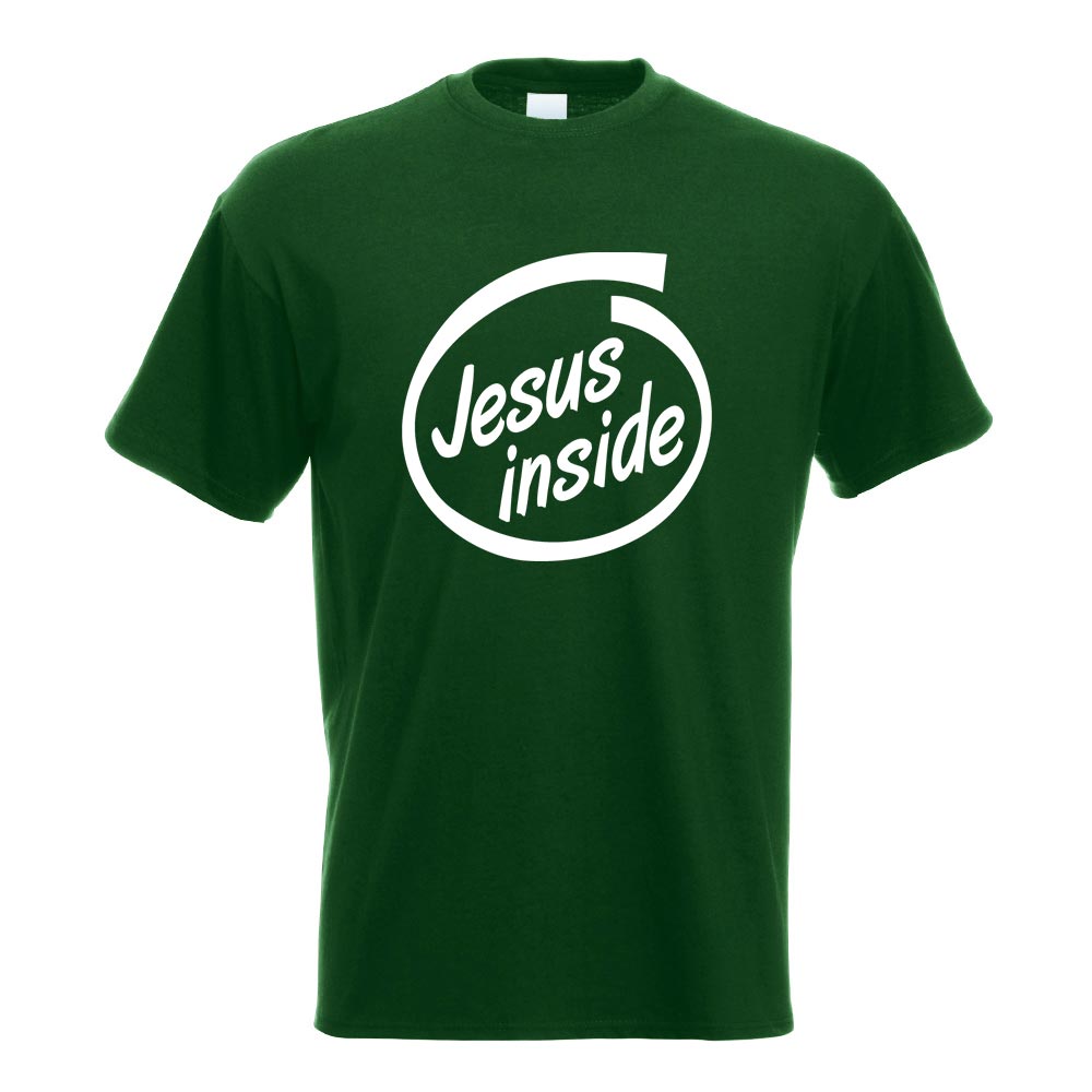 Jesus Inside Auto T-Shirt Motiv bedruckt Funshirt Design Print - Picture 7 of 19