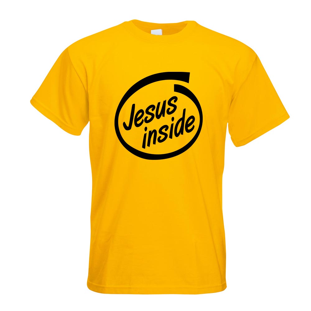 Jesus Inside Auto T-Shirt Motiv bedruckt Funshirt Design Print - Picture 8 of 19