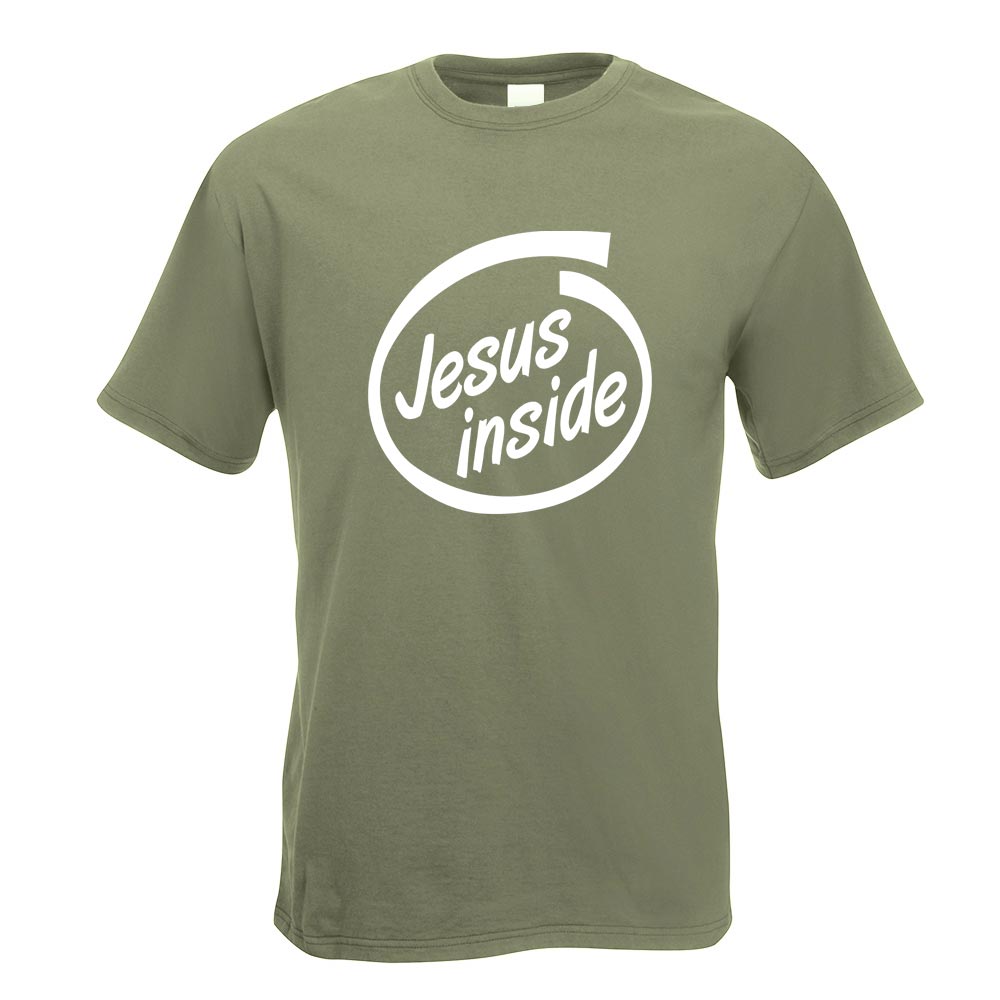 Jesus Inside Auto T-Shirt Motiv bedruckt Funshirt Design Print - Picture 14 of 19