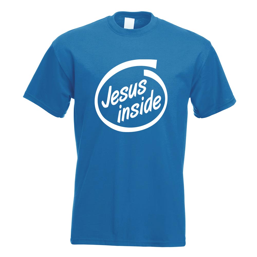 Jesus Inside Auto T-Shirt Motiv bedruckt Funshirt Design Print - Picture 17 of 19