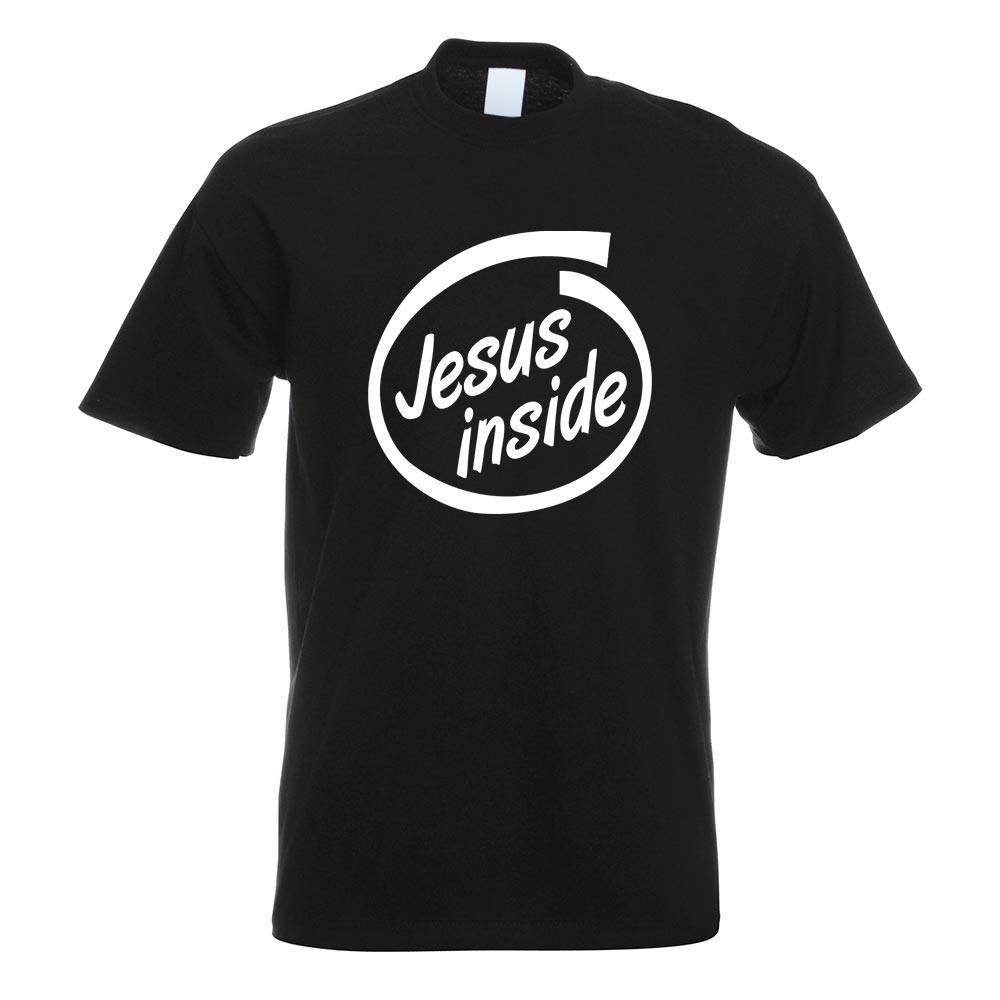 Jesus Inside Auto T-Shirt Motiv bedruckt Funshirt Design Print - Picture 18 of 19