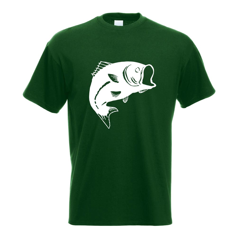 Fisch Lachs Karpfen T-Shirt Motiv bedruckt Funshirt Design Print - Picture 7 of 19