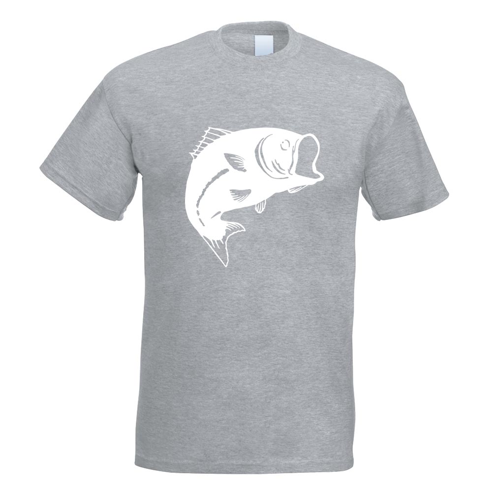 Fisch Lachs Karpfen T-Shirt Motiv bedruckt Funshirt Design Print - Picture 10 of 19