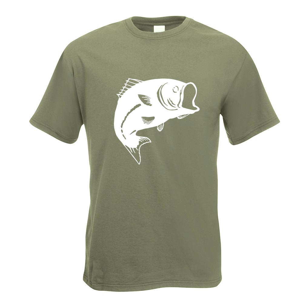 Fisch Lachs Karpfen T-Shirt Motiv bedruckt Funshirt Design Print - Picture 14 of 19