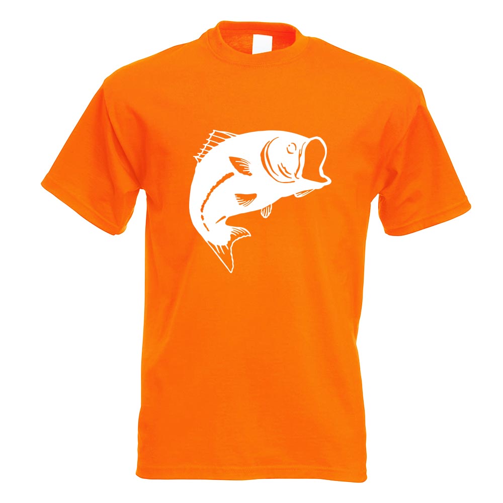 Fisch Lachs Karpfen T-Shirt Motiv bedruckt Funshirt Design Print - Picture 15 of 19