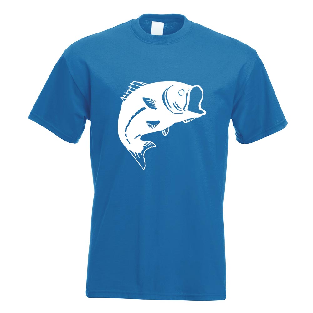 Fisch Lachs Karpfen T-Shirt Motiv bedruckt Funshirt Design Print - Picture 17 of 19