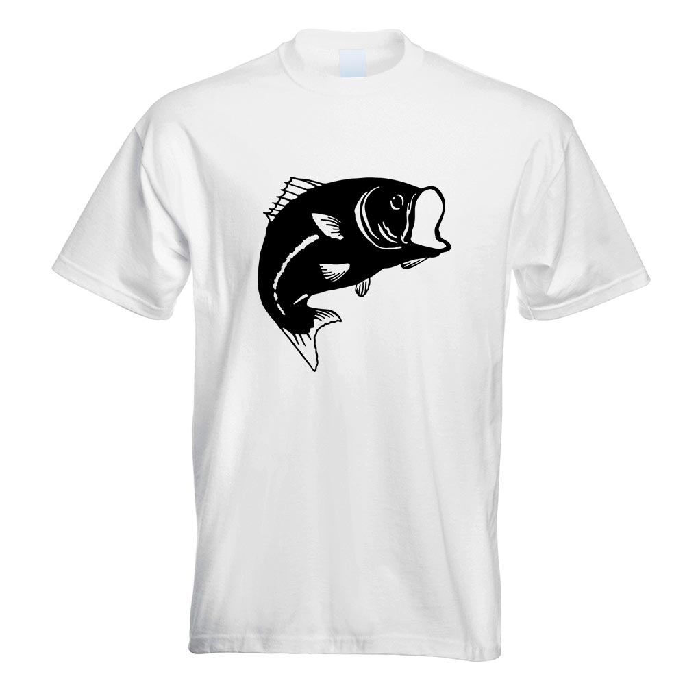 Fisch Lachs Karpfen T-Shirt Motiv bedruckt Funshirt Design Print - Picture 19 of 19