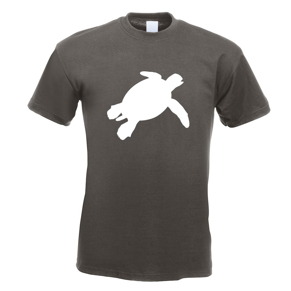 Schildkröte Silhouette T-Shirt Motiv bedruckt Funshirt Design Print - Picture 9 of 19